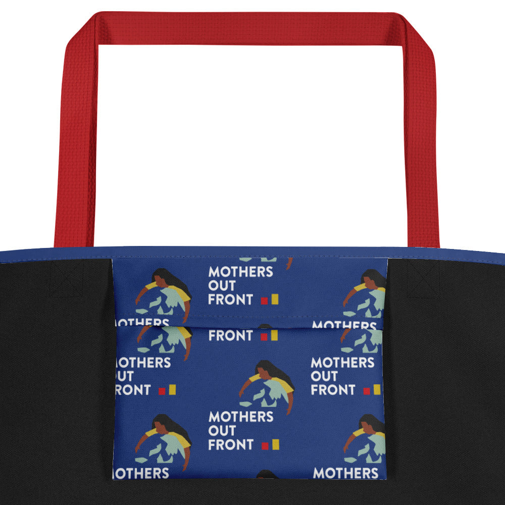 EARTH DAY | Over Print Large Tote Bag