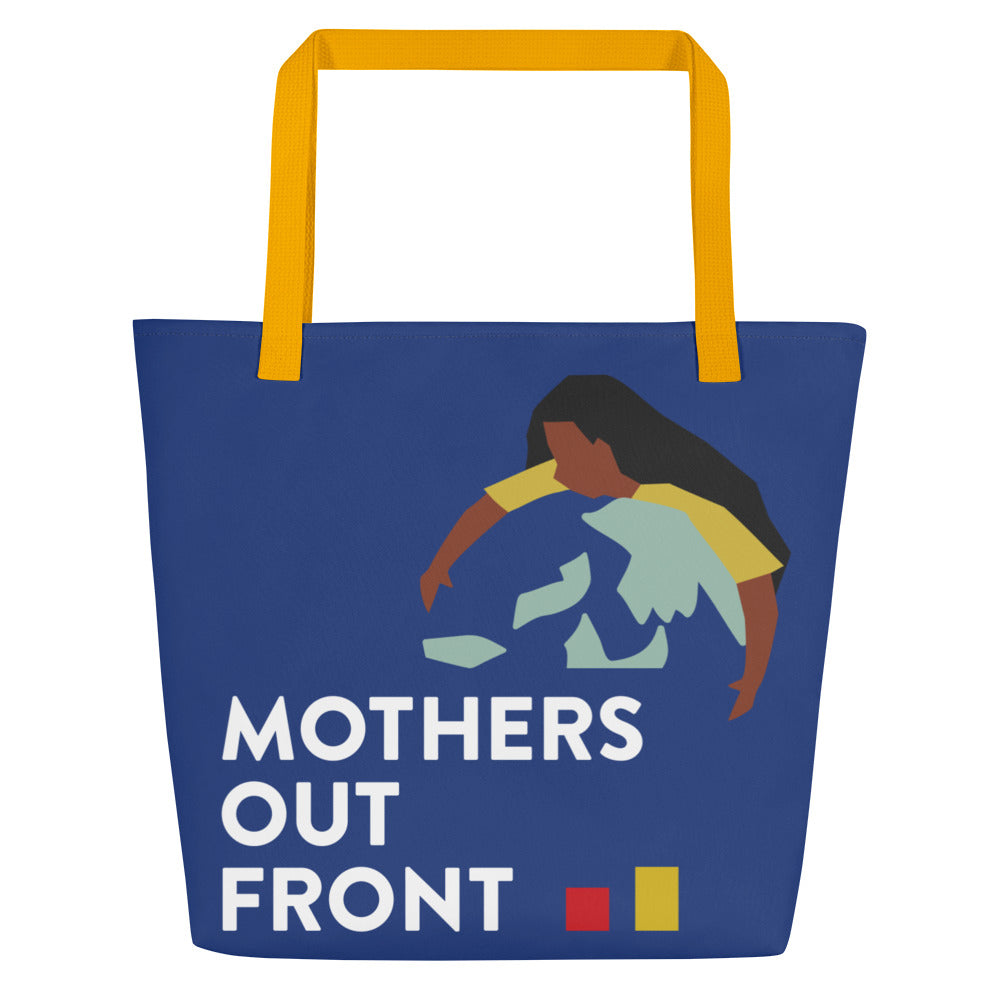 EARTH DAY | Over Print Large Tote Bag
