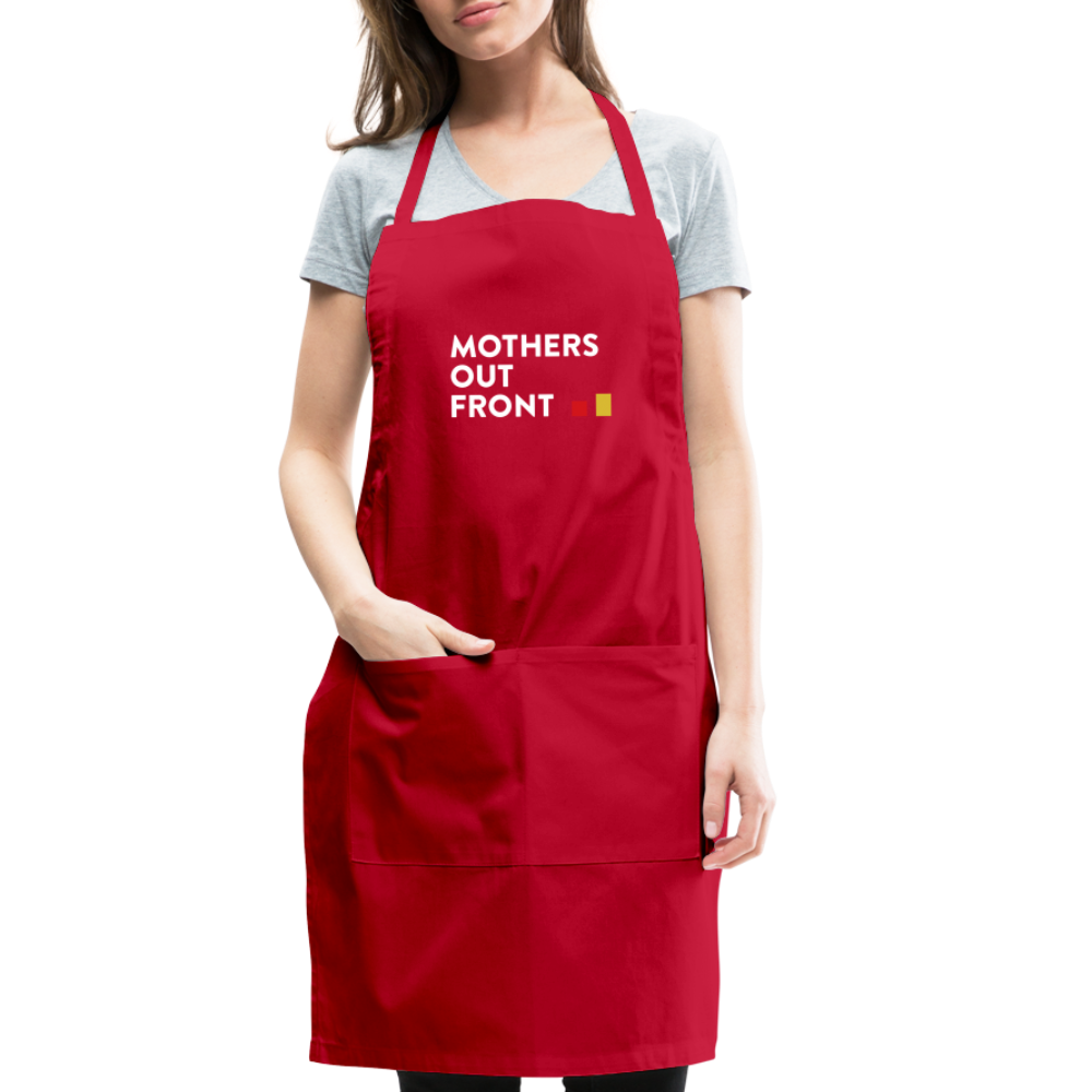 Activist Adjustable Kitchen Apron - red