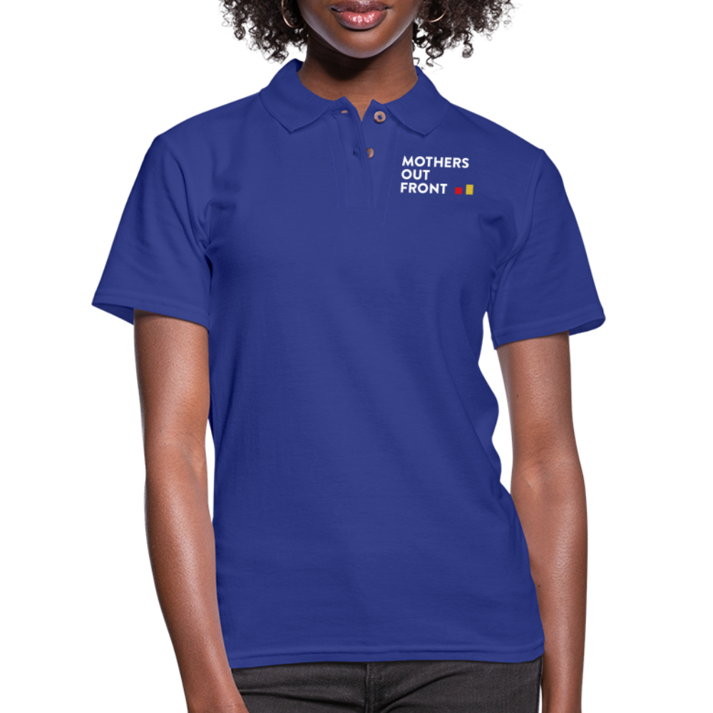 Something About Lobby Day Polo Shirt - royal blue