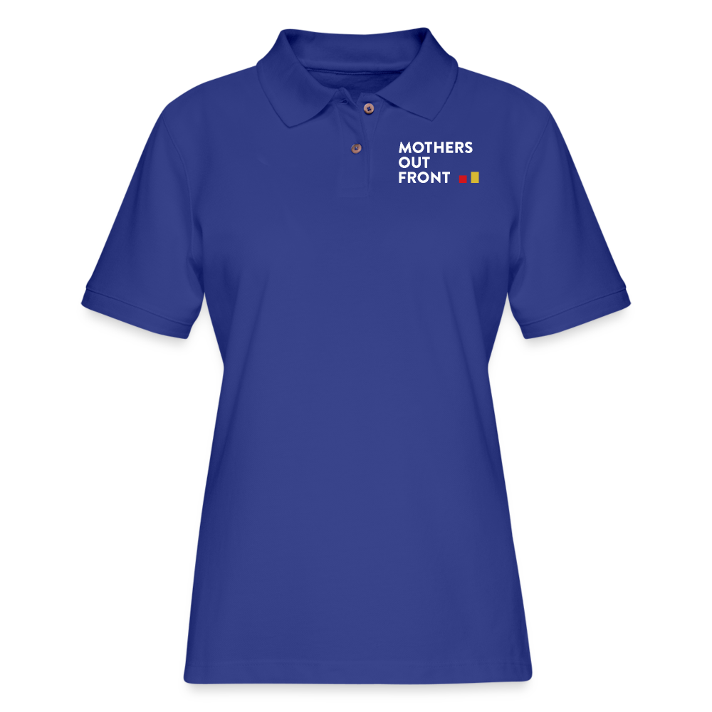 Something About Lobby Day Polo Shirt - royal blue
