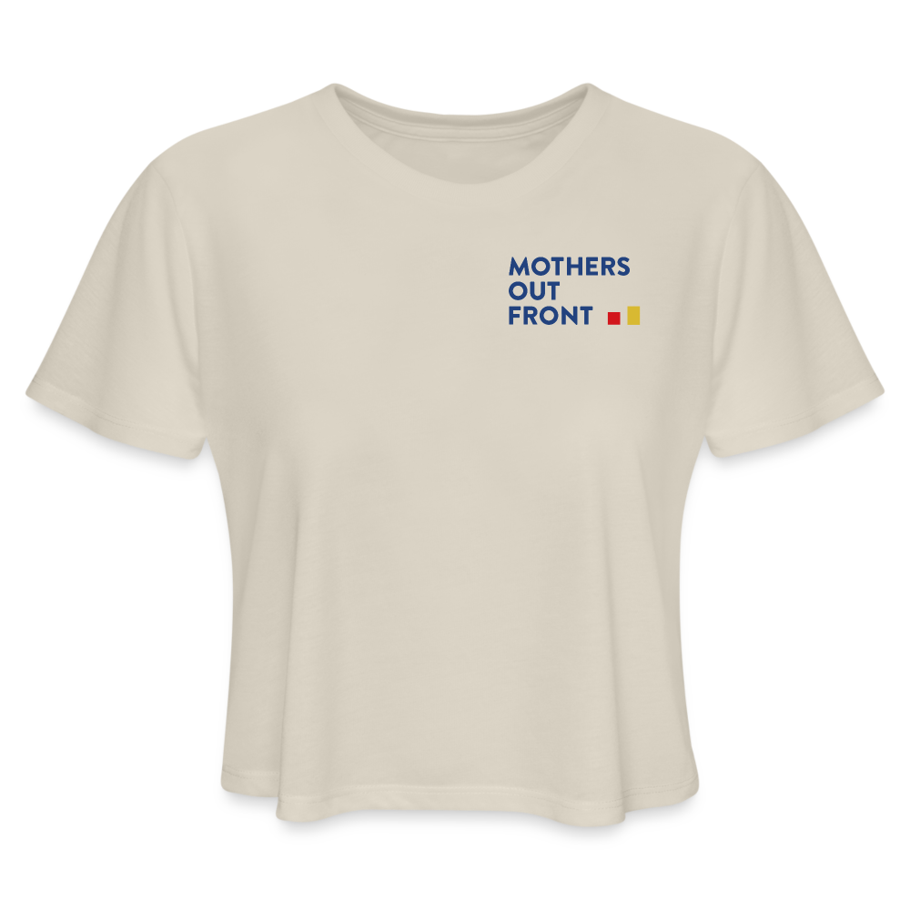Women's Cropped T-Shirt - dust