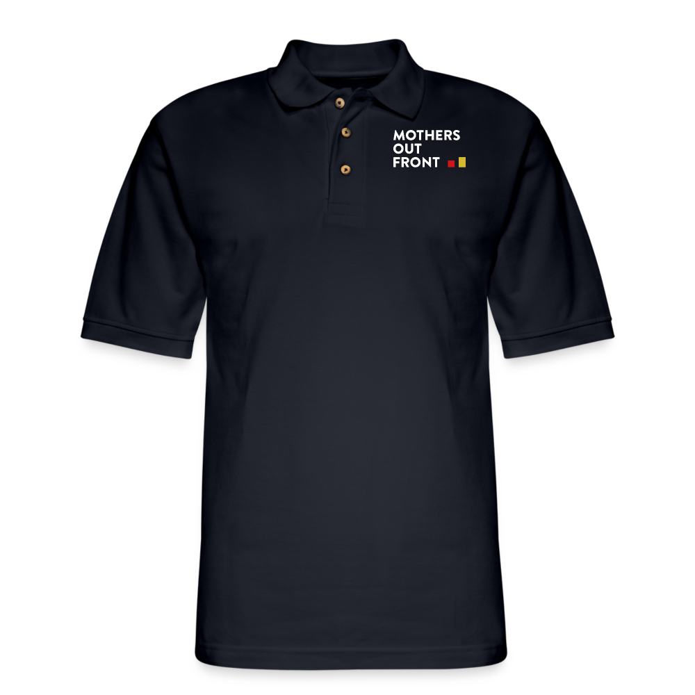 Something About Lobby Day Polo Shirt - Unisex Fit - midnight navy