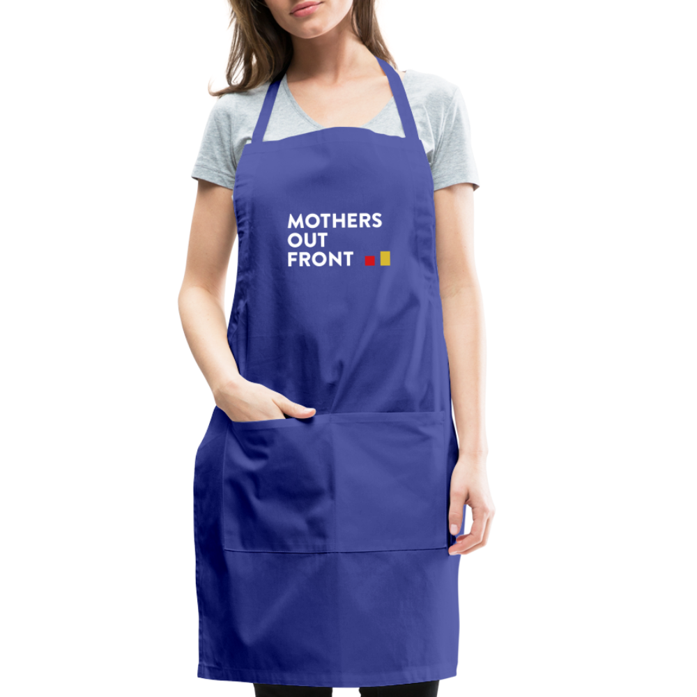 Activist Adjustable Kitchen Apron - royal blue