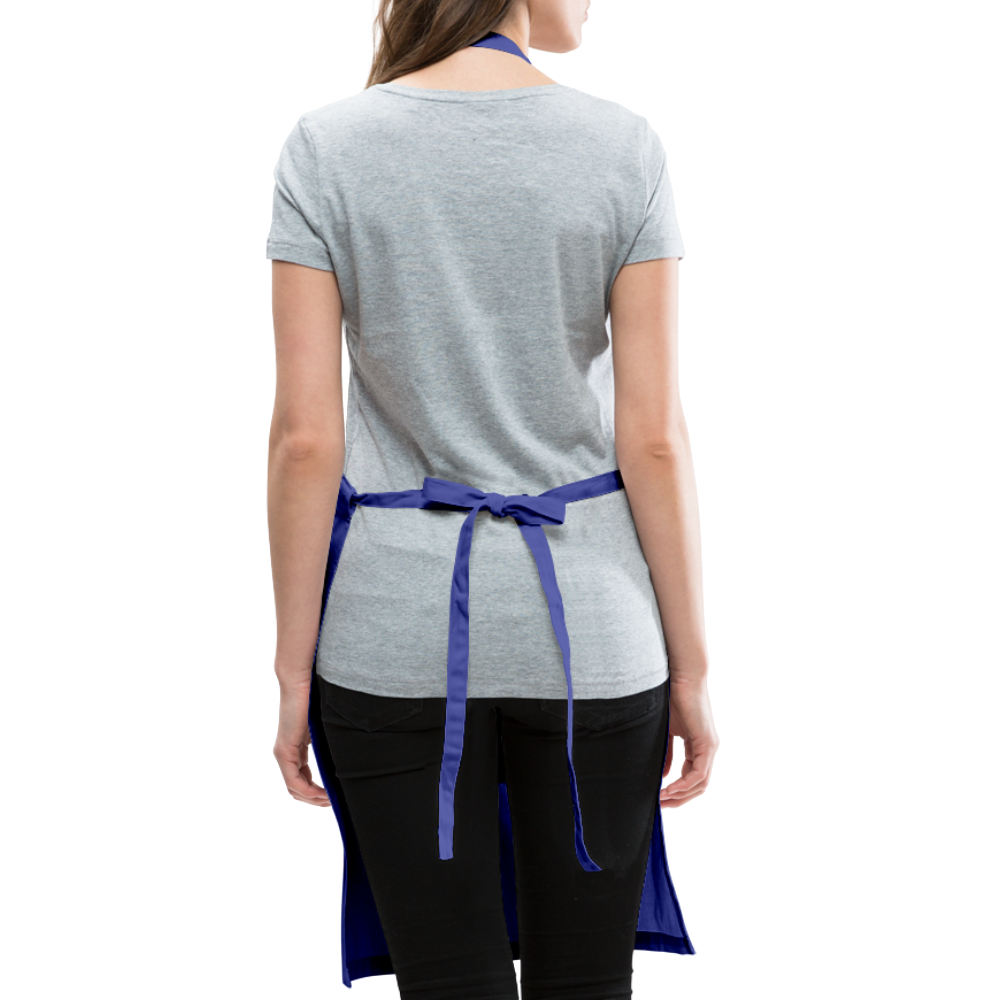 Activist Adjustable Kitchen Apron - royal blue