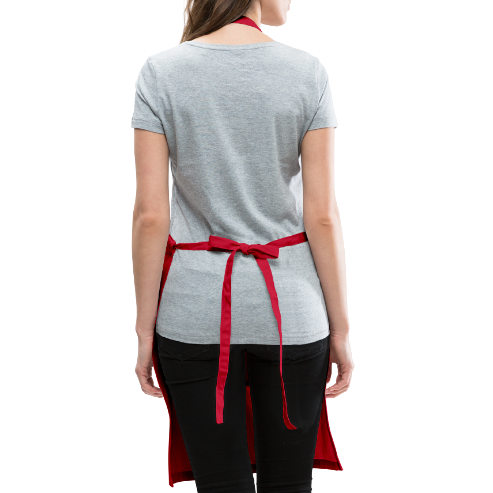 Activist Adjustable Kitchen Apron - red