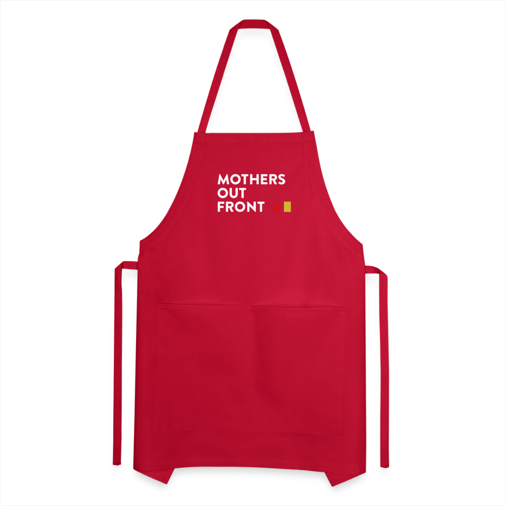 Activist Adjustable Kitchen Apron - red