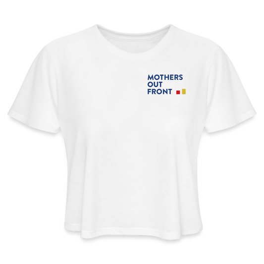 Women's Cropped T-Shirt - white